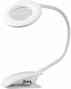 Clip-on Accu Loeplamp LED - draadloos