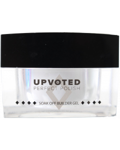 UPVOTED Soak Off Builder Gel Clear 